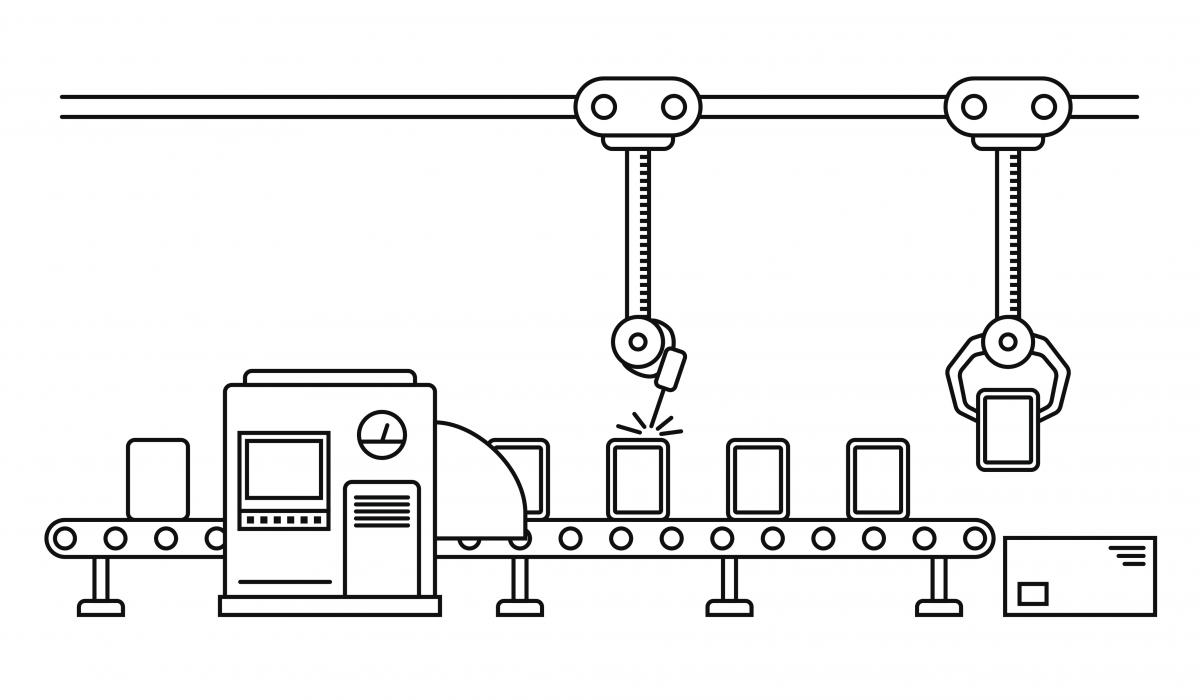 Manufacturing Illustration